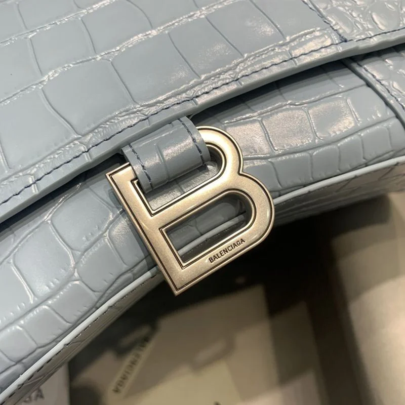 日本未入荷バレンシアガ クロコダイル型押し*HOURGLASS コピー ハンドルバッグ bax53445