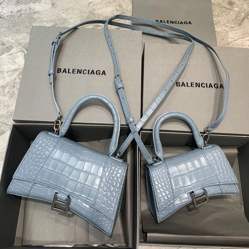 日本未入荷バレンシアガ クロコダイル型押し*HOURGLASS コピー ハンドルバッグ bax53445