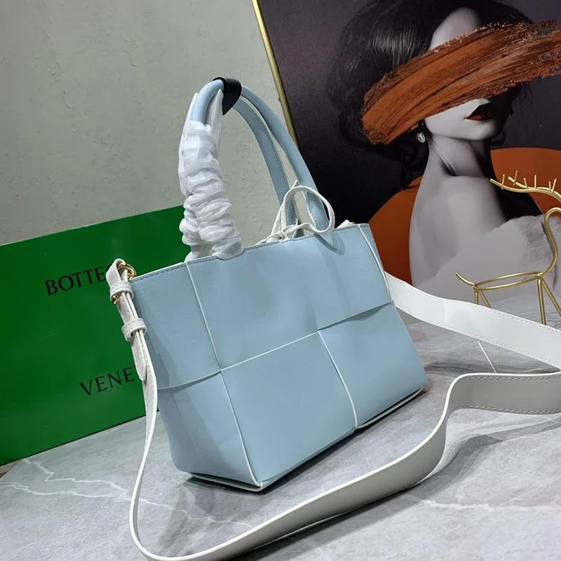 欲しい♡超限定♪ボッテガ コピー ザ・アルコ トート 2way ブルー bob24638
