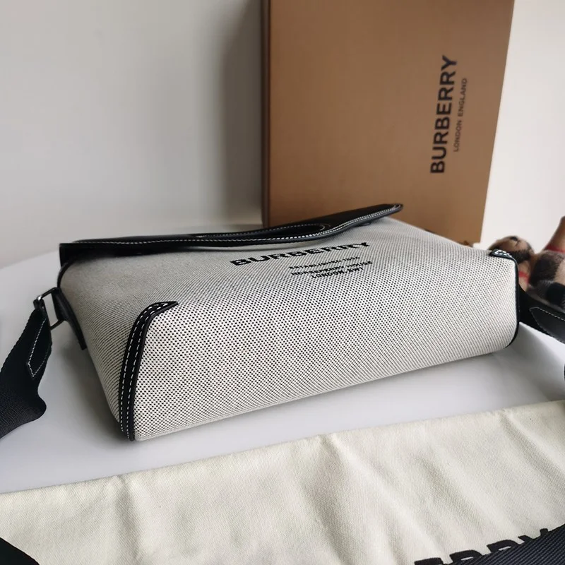 21SS バーバリー ショルダーバッグ コピー キャンバス&レザー Bai22561