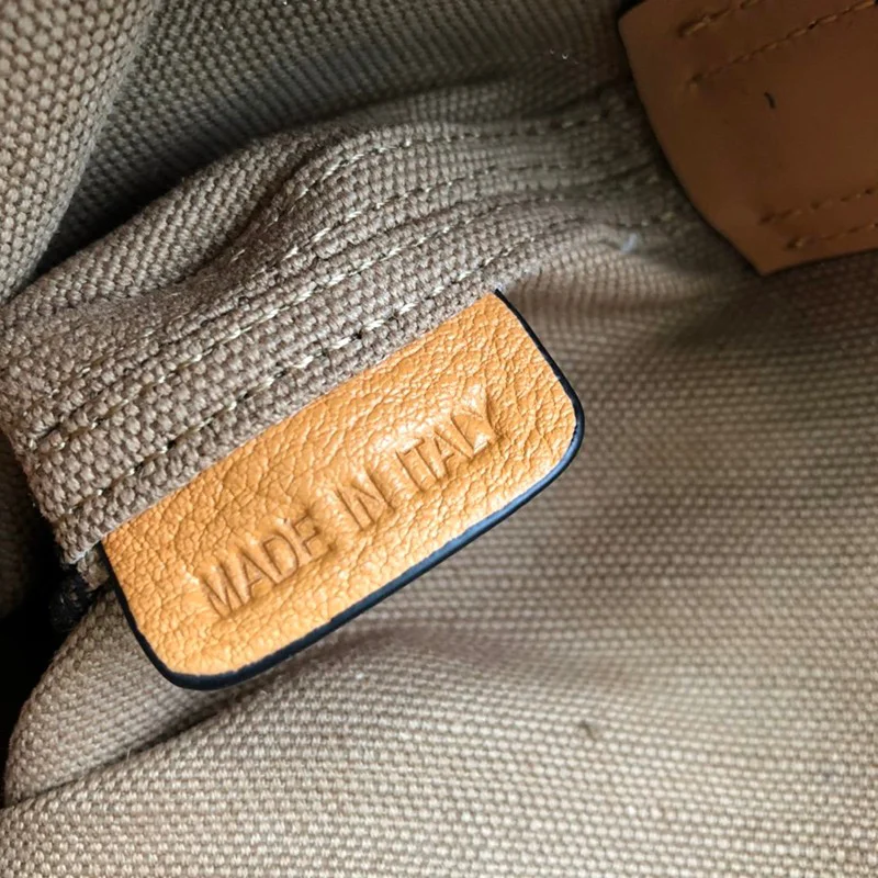 21-22AW【バーバリー ショルダーバッグ コピー】キャンバスチェックとレザーのバケツ Baw64278