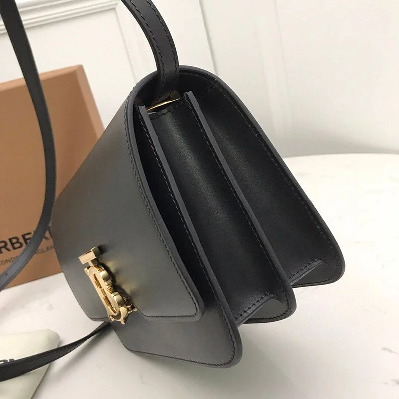 関送込♪バーバリー☆フルグレインレザーメッセンジャーバッグ 偽物 Bax96063