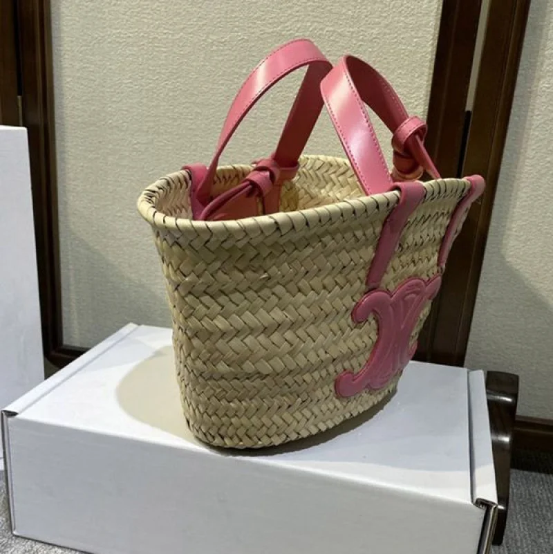 希少色セリーヌ 偽物 ティーントリオンフ クラシックバスケット Cej87353