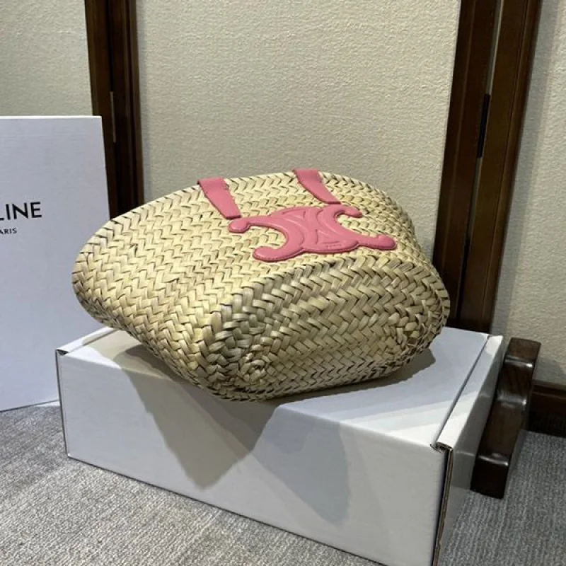 希少色セリーヌ 偽物 ティーントリオンフ クラシックバスケット Cej87353