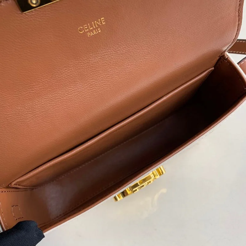 送料込 ★セリーヌ ショルダーバッグ 偽物 トリオンフ カーフスキン キャンバス トリオンフ Ceq03699
