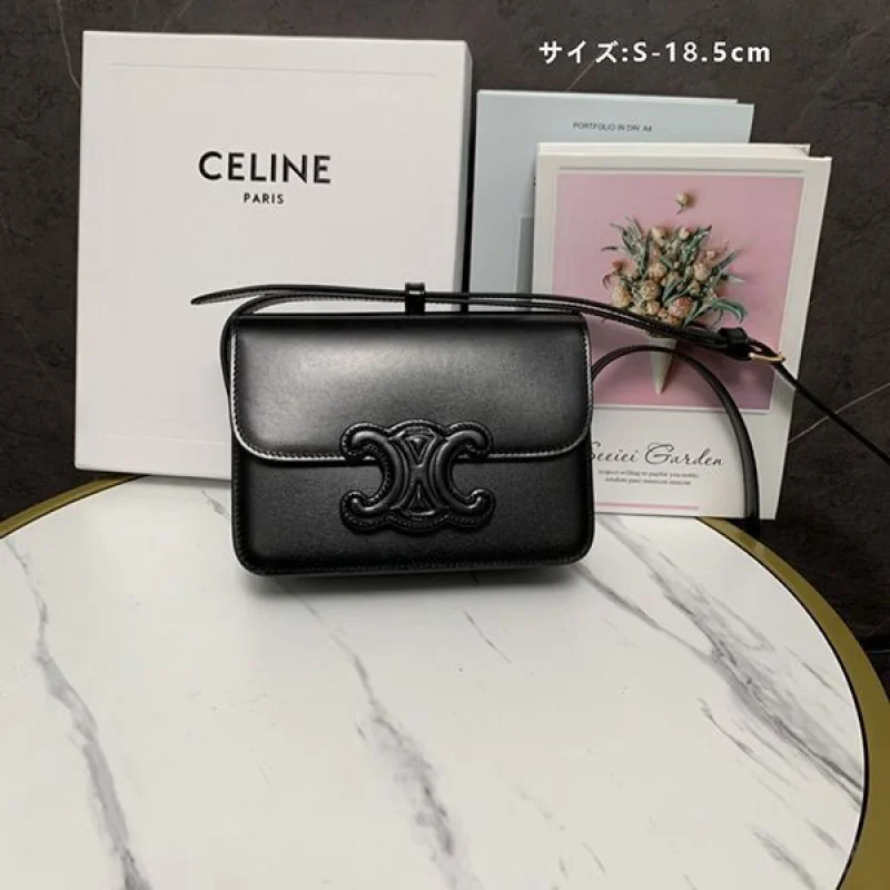 ギフトに最適♪セリーヌ トリオンフ 偽物スモール ストラップバッグ Cer28557