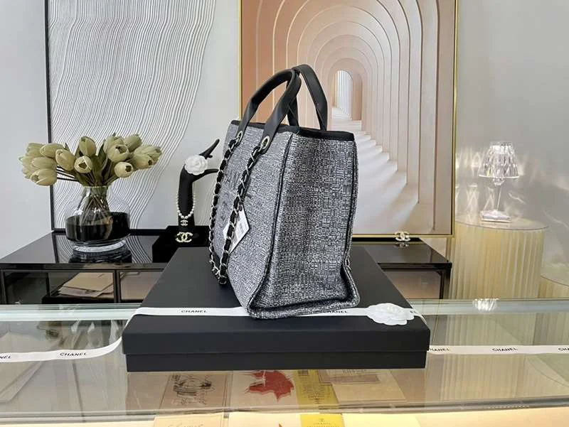 シャネル パチモン トートバッグ スーパーコピー通販 ドーヴィルライン ロゴキャンバス 2wayバッグ shk86393