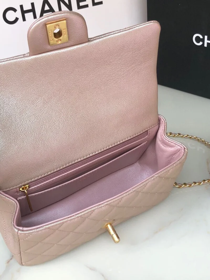 【完売前に】シャネル★トップハンドル付きミニフラップバッグAS2431