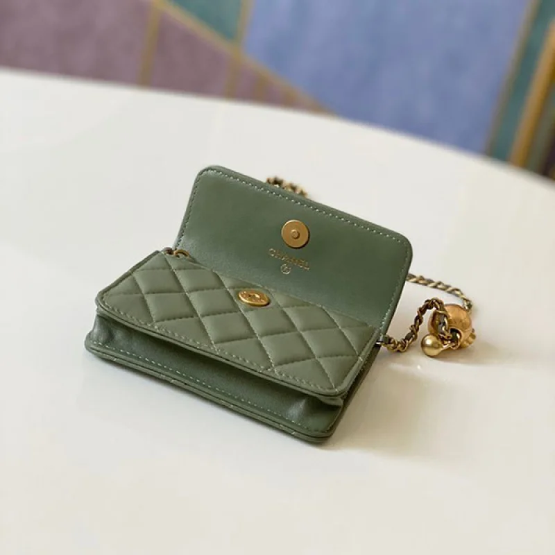 シャネル マトラッセ ショルダーバッグ コピー グリーン shk11732