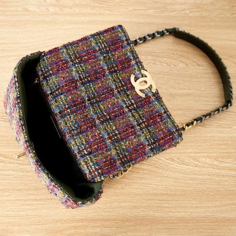 n級品 おすすめ◆シャネル 19 ハンドバッグ コピー CC 千鳥格子 shr00947