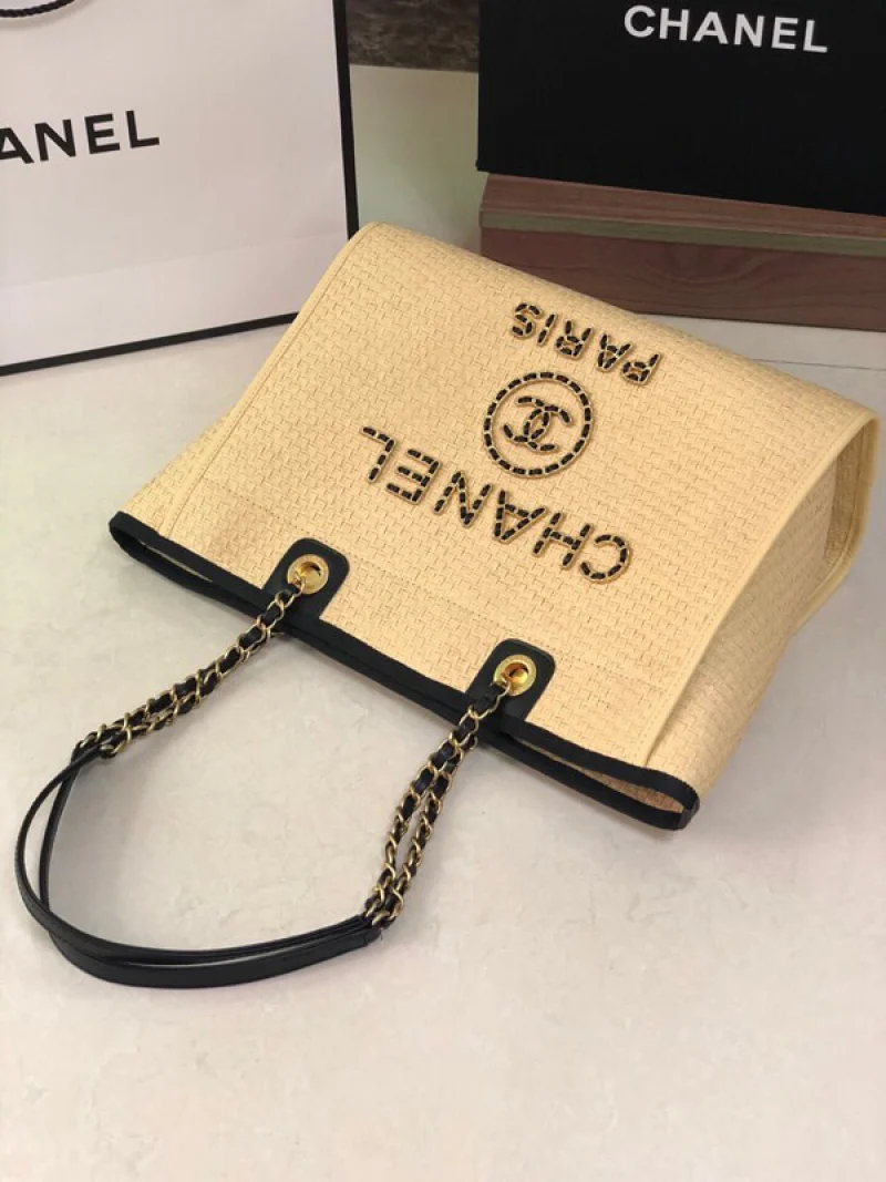 【奇跡の再入荷!即発送】シャネル ドーヴィル トートバッグ 偽物 sht10604