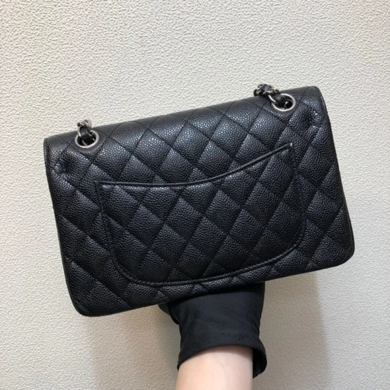 関税負担なし シャネル キャビアスキン ショルダーバッグ 偽物 shz37479