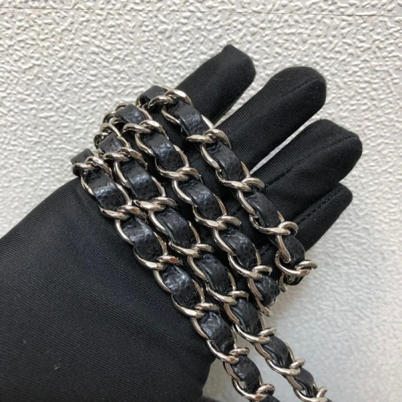 関税負担なし シャネル キャビアスキン ショルダーバッグ 偽物 shz37479