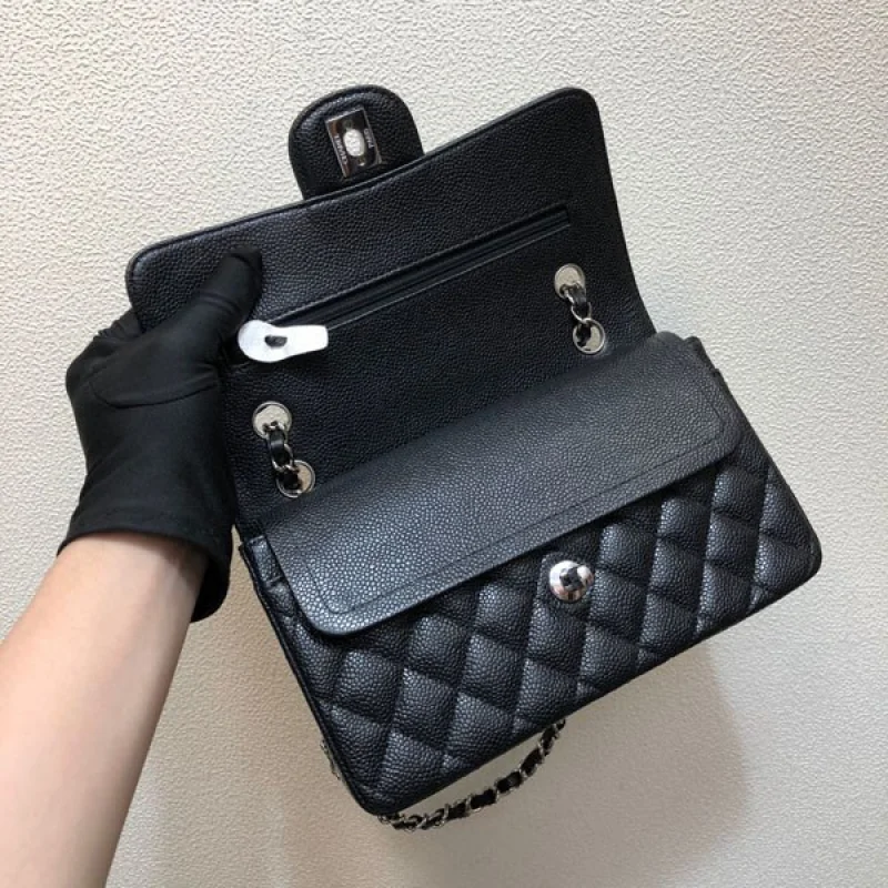 関税負担なし シャネル キャビアスキン ショルダーバッグ 偽物 shz37479