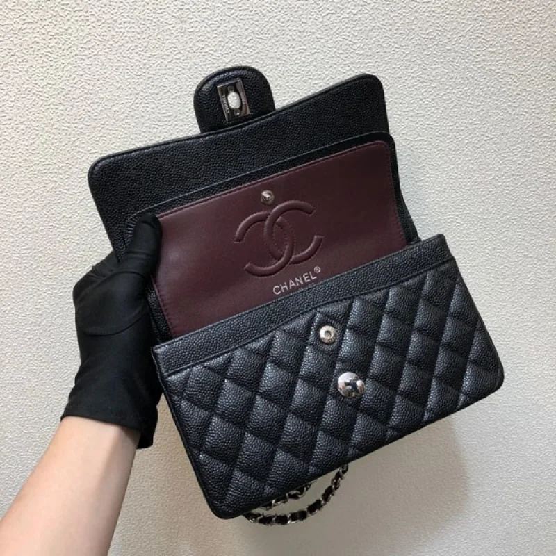 関税負担なし シャネル キャビアスキン ショルダーバッグ 偽物 shz37479