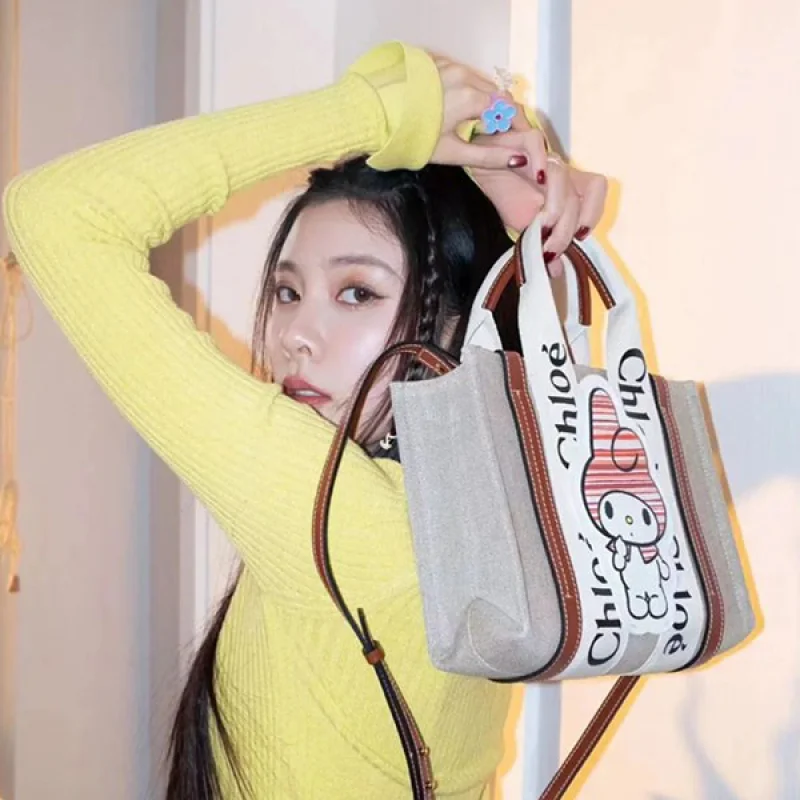 ☆超人気☆マイ メロディ for クロエ woody コピー スモールトートバッグ CHC23SS397J7369A CHC23SS39