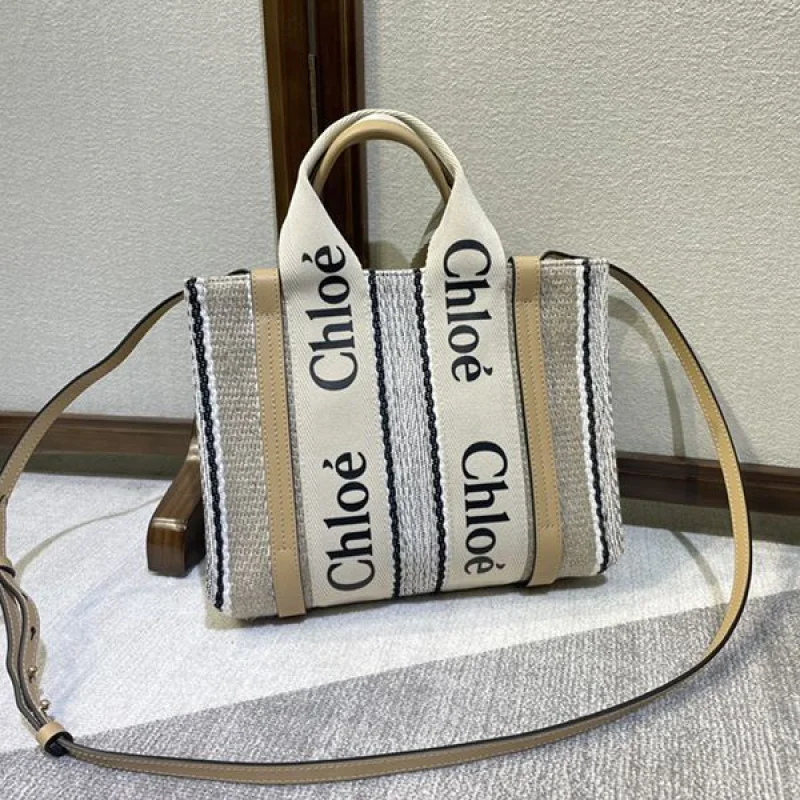 クロエ＊woody nano tote ナノ キャンバストートバッグ コピー chg85084