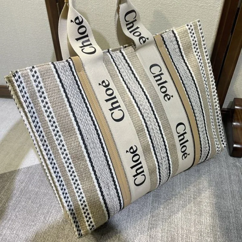 クロエ＊woody nano tote ナノ キャンバストートバッグ コピー chg85084