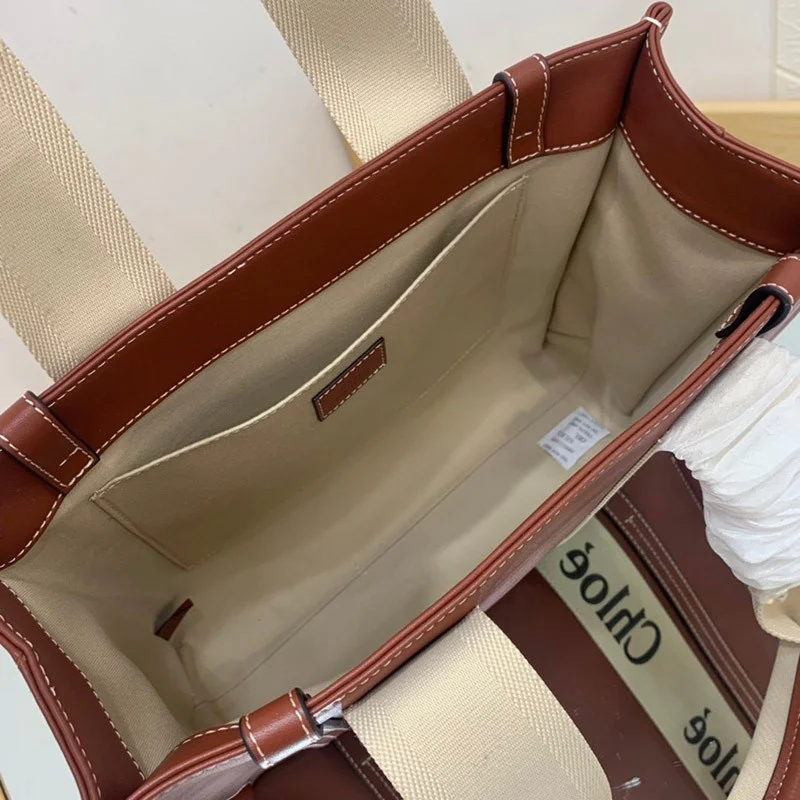 大人気!クロエ woody 偽物 ウッディショッピングバッグ ハンドバッグ chl96936