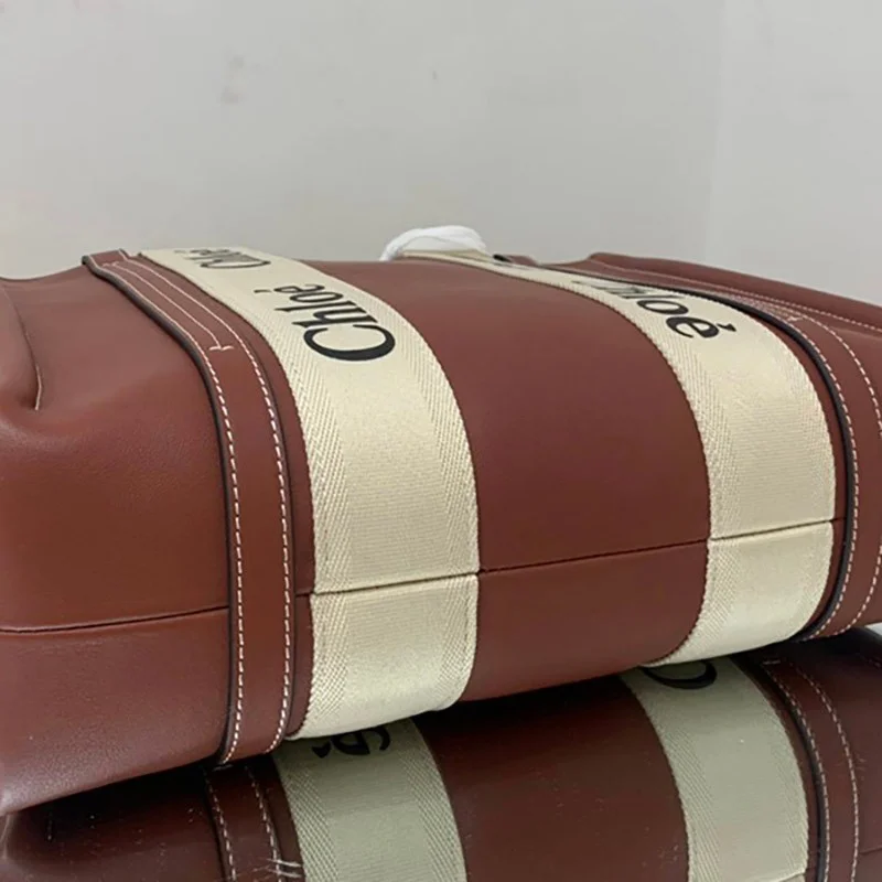 大人気!クロエ woody 偽物 ウッディショッピングバッグ ハンドバッグ chl96936