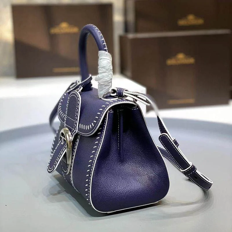 ★日本!!人気！デルボー カーフスキン ブリヨン ショルダー コピー ハンドバッグ☆送料込 AA0406ADW0AKSPA