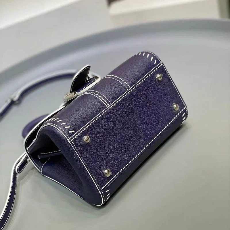 ★日本!!人気！デルボー カーフスキン ブリヨン ショルダー コピー ハンドバッグ☆送料込 AA0406ADW0AKSPA
