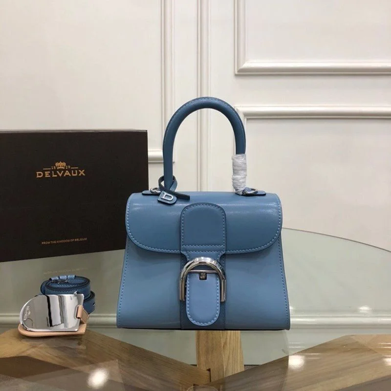 人気No1【DELVAUX 偽物】カーフスキン ブリヨン ショルダー ハンドバッグ Dee03010