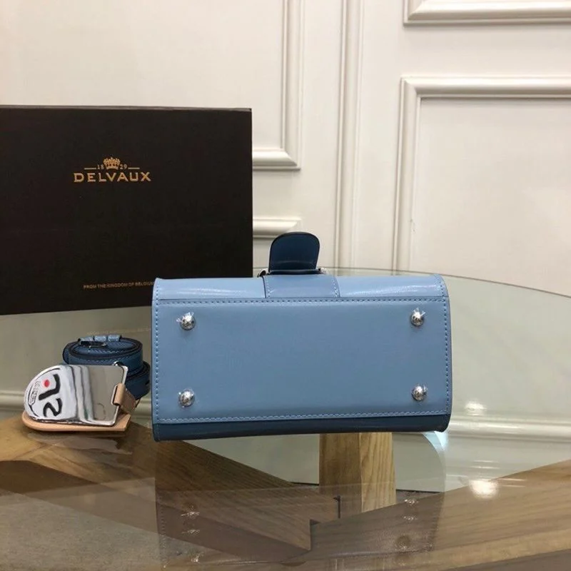 人気No1【DELVAUX 偽物】カーフスキン ブリヨン ショルダー ハンドバッグ Dee03010