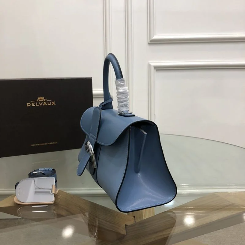 人気No1【DELVAUX 偽物】カーフスキン ブリヨン ショルダー ハンドバッグ Dee03010