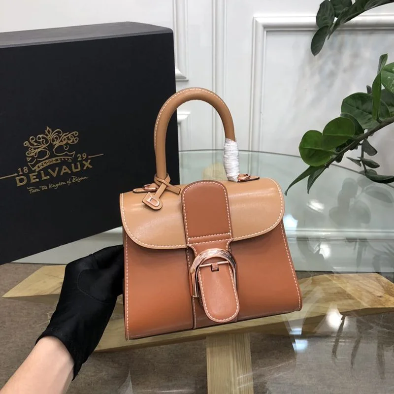 ★日本!!人気!デルボー カーフスキン ブリヨン コピー ショルダー ハンドバッグ Def49194