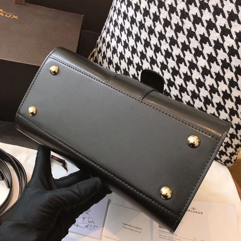 争奪戦【デルボー ハンドバッグ コピー激安】ブリヨン Ivoryステッチ ミディアムハンドバッグ Dej22268