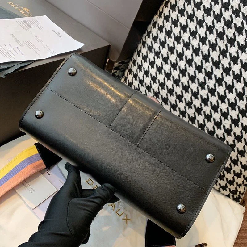 21-22AW デルボー ブリヨン MM Ivoryステッチ コピー ミディアムハンドバッグ Deq42990