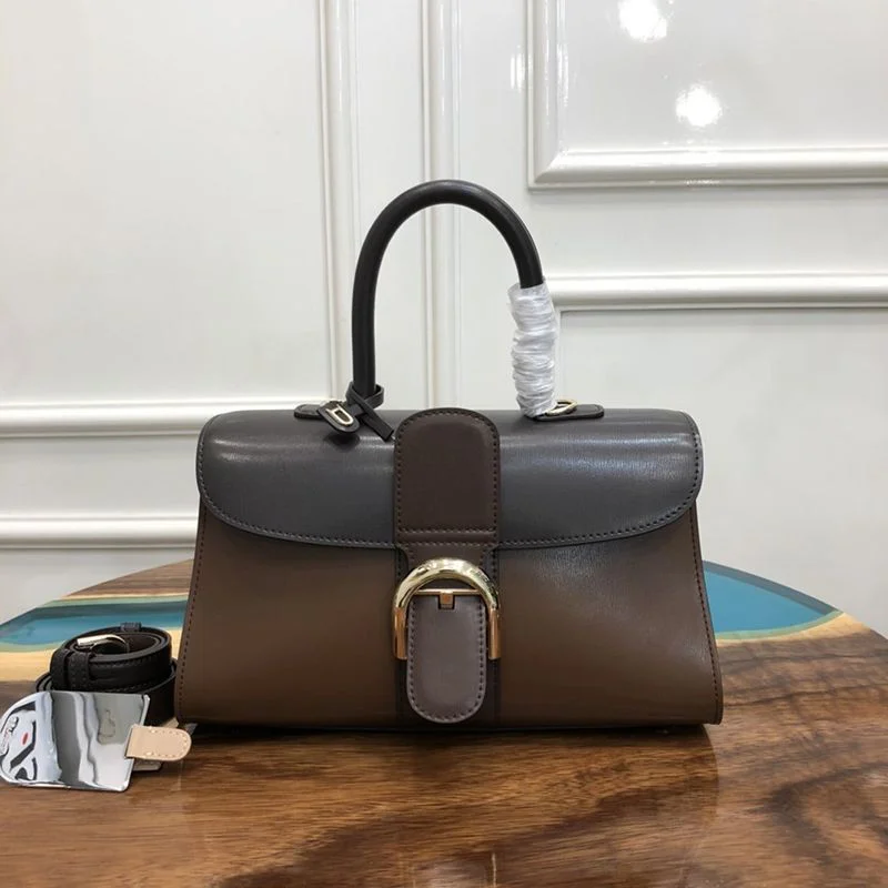 定番【DELVAUX コピー】カーフスキン ブリヨン MM ショルダー ハンドバッグ 3サイズ Des63290