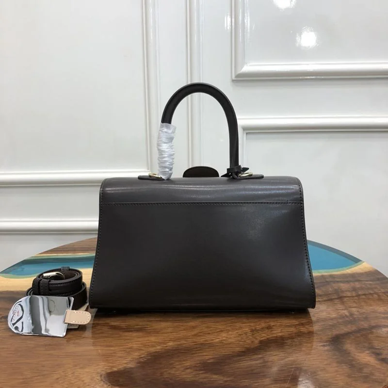 定番【DELVAUX コピー】カーフスキン ブリヨン MM ショルダー ハンドバッグ 3サイズ Des63290