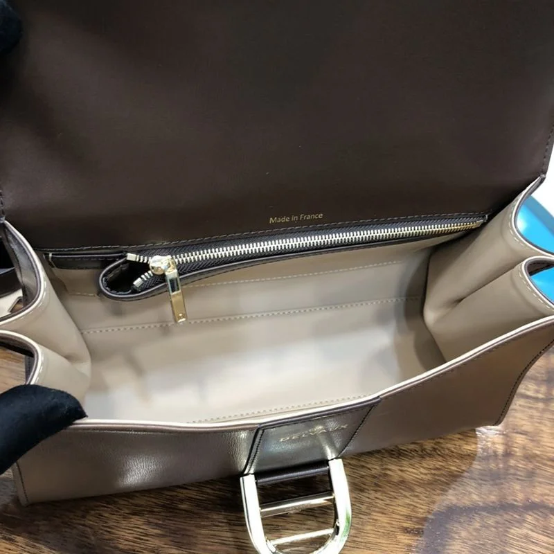 定番【DELVAUX コピー】カーフスキン ブリヨン MM ショルダー ハンドバッグ 3サイズ Des63290