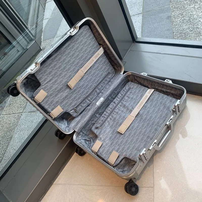 人気!ディオール×RIMOWA コピー トランク キャリーケース ブルー 1DRTR003YWX