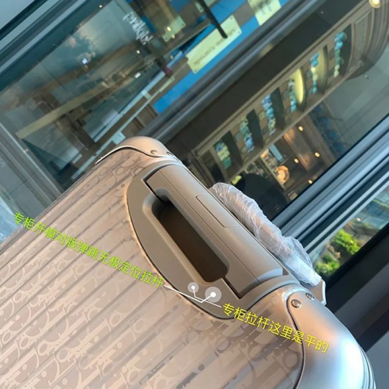 人気!ディオール×RIMOWA コピー トランク キャリーケース ブルー 1DRTR003YWX
