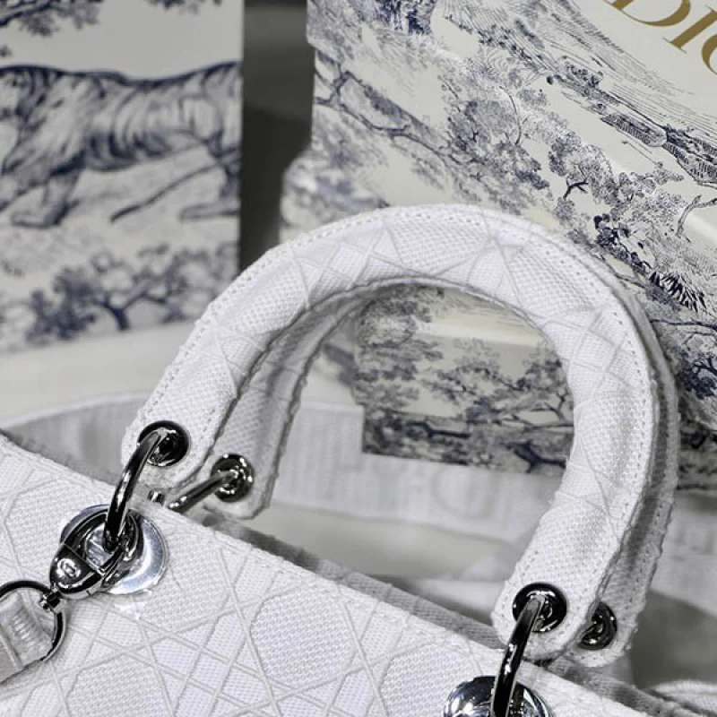 バイラ 付録 ディオール!中村アンさん愛用のMEDIUM LADY D-LITE BAG★ M0565PREY