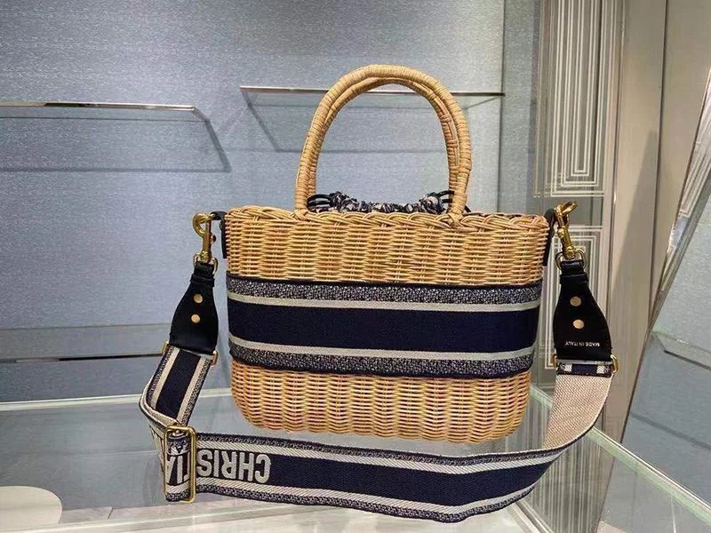 新木優子さん愛用!ディオール 2021Cruiseコレクション ディオール WICKERかごバッグ コピー M7601CMVO_M918