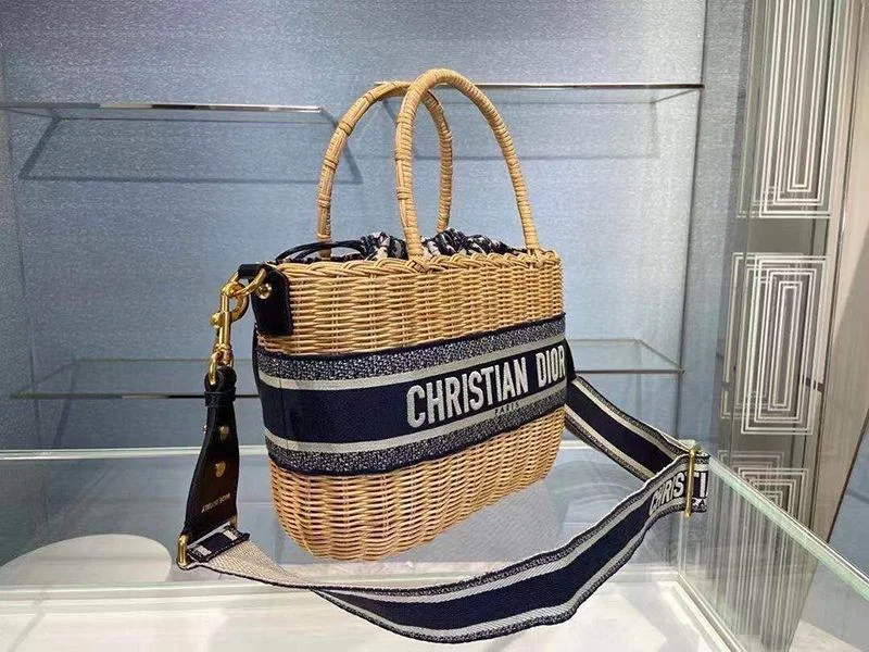 新木優子さん愛用!ディオール 2021Cruiseコレクション ディオール WICKERかごバッグ コピー M7601CMVO_M918