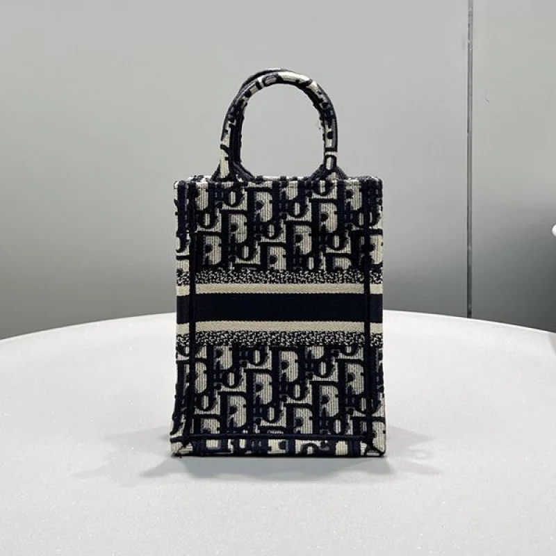 一目惚れ♪ディオール BOOK TOTE コピー ミニ フォンバッグ S5555CRIW_M928