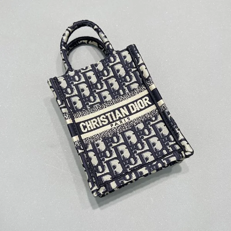 一目惚れ♪ディオール BOOK TOTE コピー ミニ フォンバッグ S5555CRIW_M928