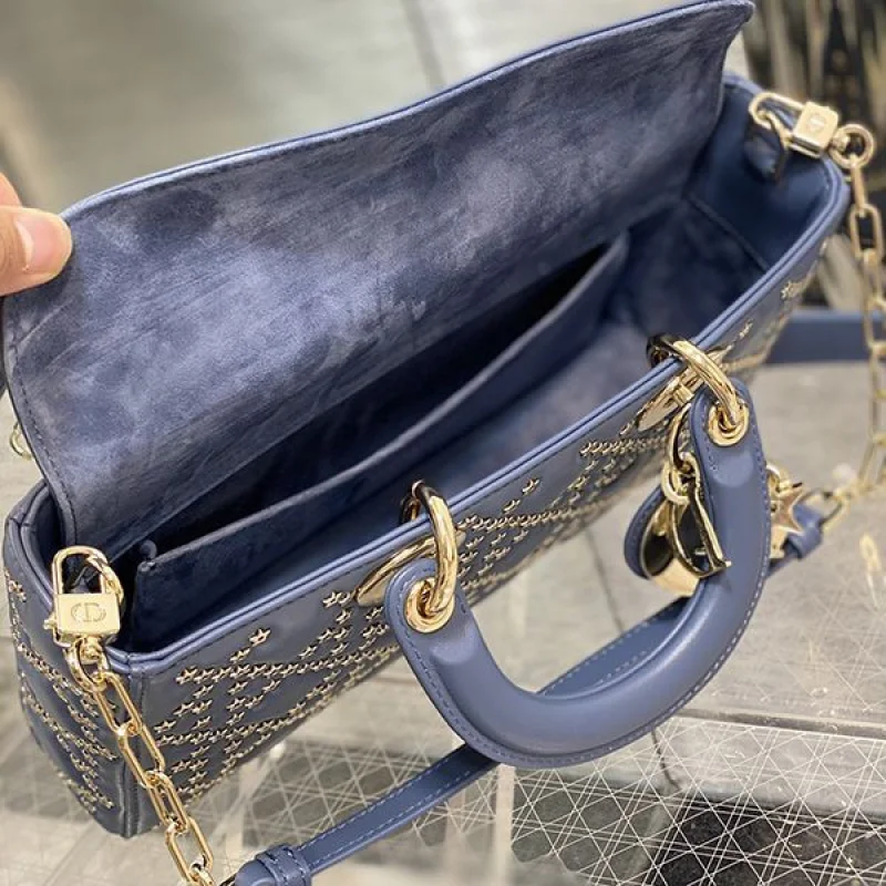 送料込レディ ディオール LADY D-JOY バッグ コピー カナージュ ラムスキン dek14700