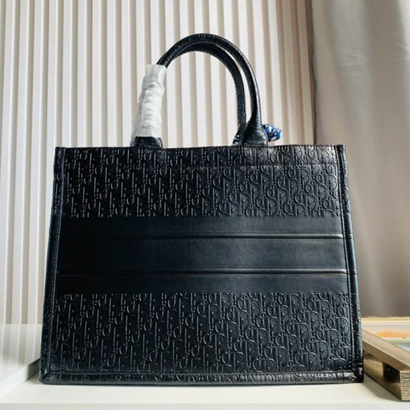 21AW 新作 ディオール ブックトートコピー カーフスキン ブラックM1286ZWSO dep59313