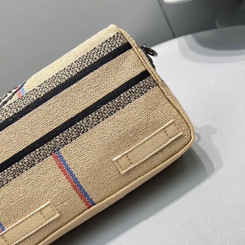 春もの新作ディオールキャンプ コピー スモールバッグ ディオール ユニオン ジュートキャンバス der62628