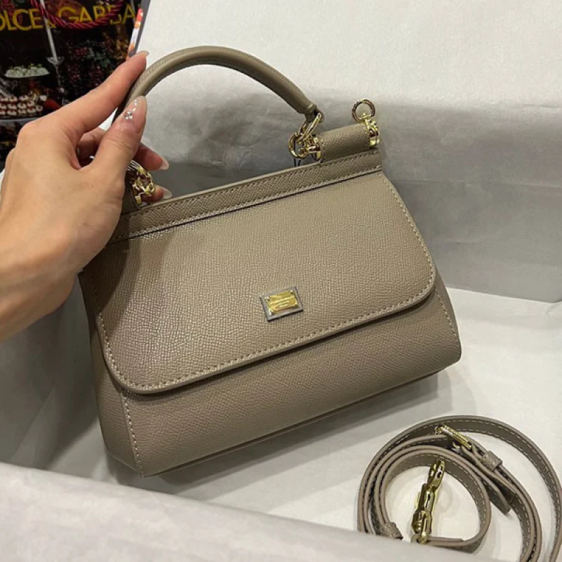 ドルチェ&ガッバーナ 偽物 SICILYバッグ DAUPHINEレザー スモールサイズ dgf62227