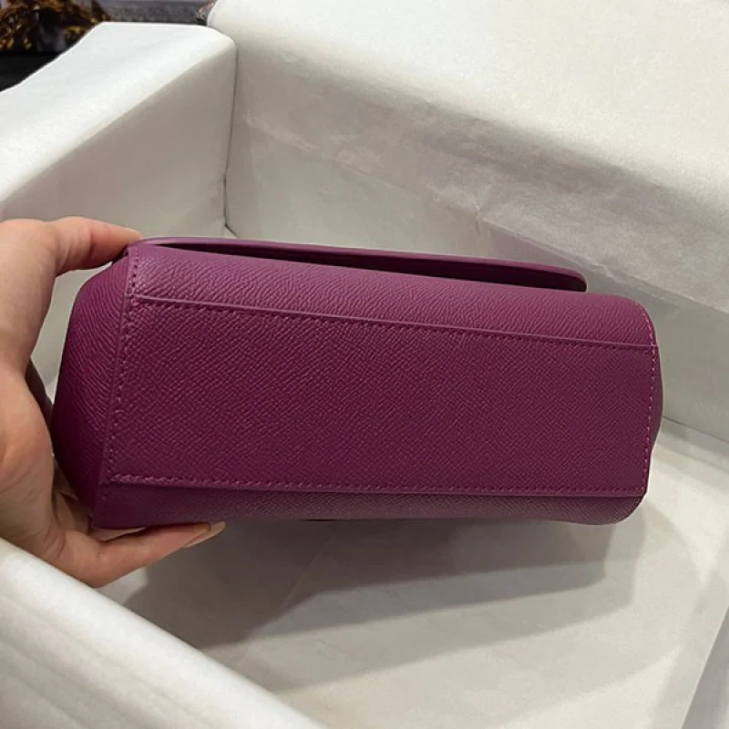 ドルチェ&ガッバーナ SICILYバッグ 偽物 DAUPHINEレザー スモールサイズ dgn96061