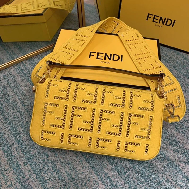 稀少フェンディ バゲット キャンバス バッグ コピー/刺繍 fed36433