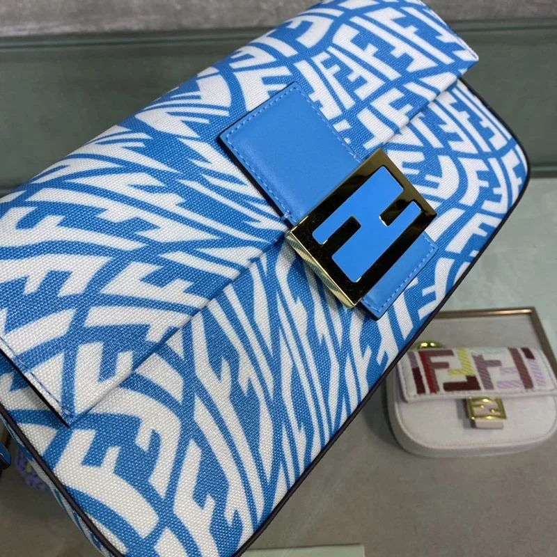 21AW新作フェンディ バゲット 1997 コピー FFキャンバス バッグ fee74884