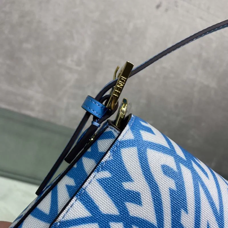 21AW新作フェンディ バゲット 1997 コピー FFキャンバス バッグ fee74884